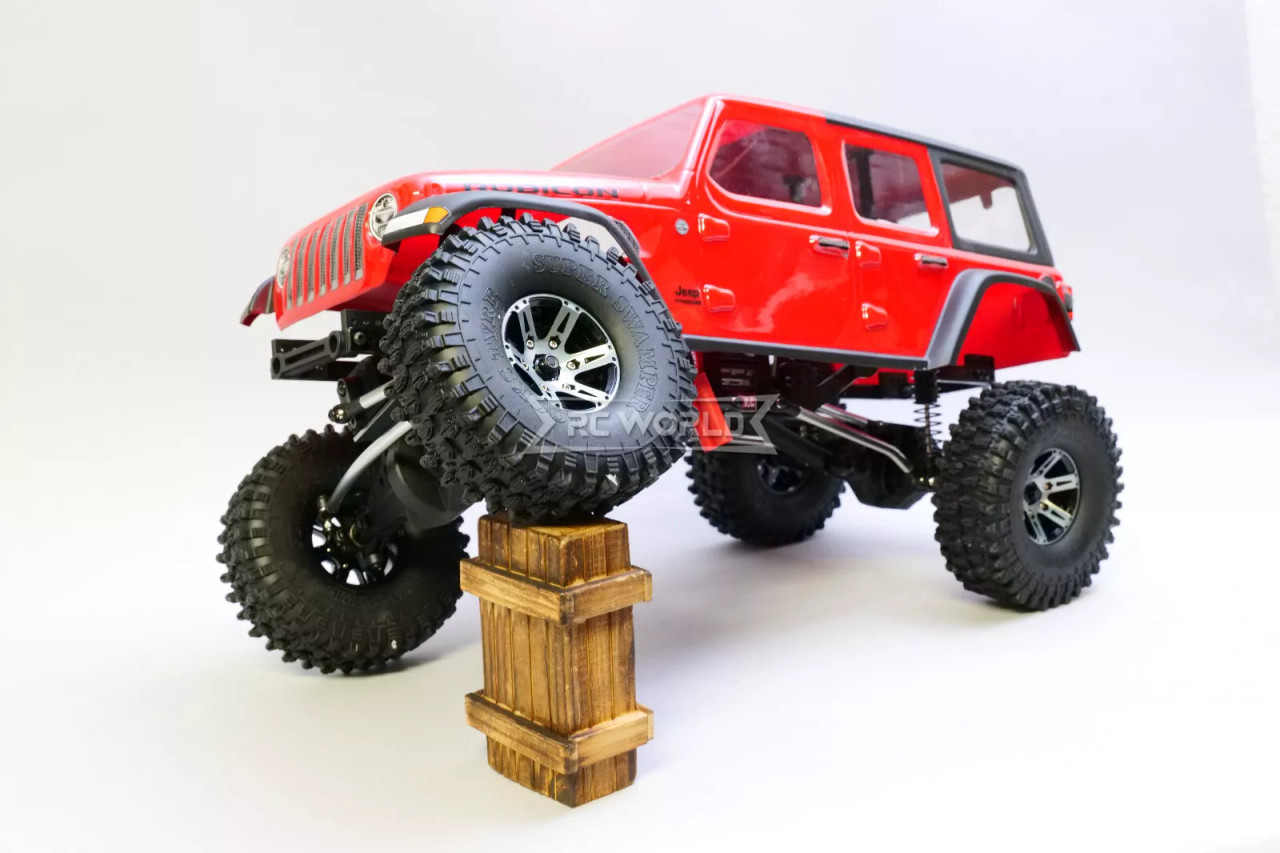 RC 1/10 JEEP WRANGLER RUBICON 4X4 *RTR* -RED-