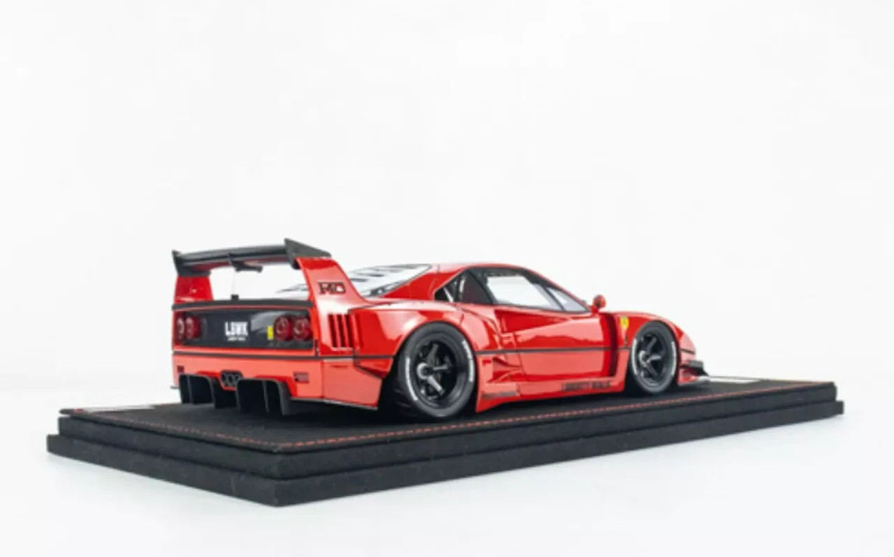 LBWK F40スポーツカー レッド 1/18 FERRARI F40 LBWK Liberty Walk Resin Model Car -RED-