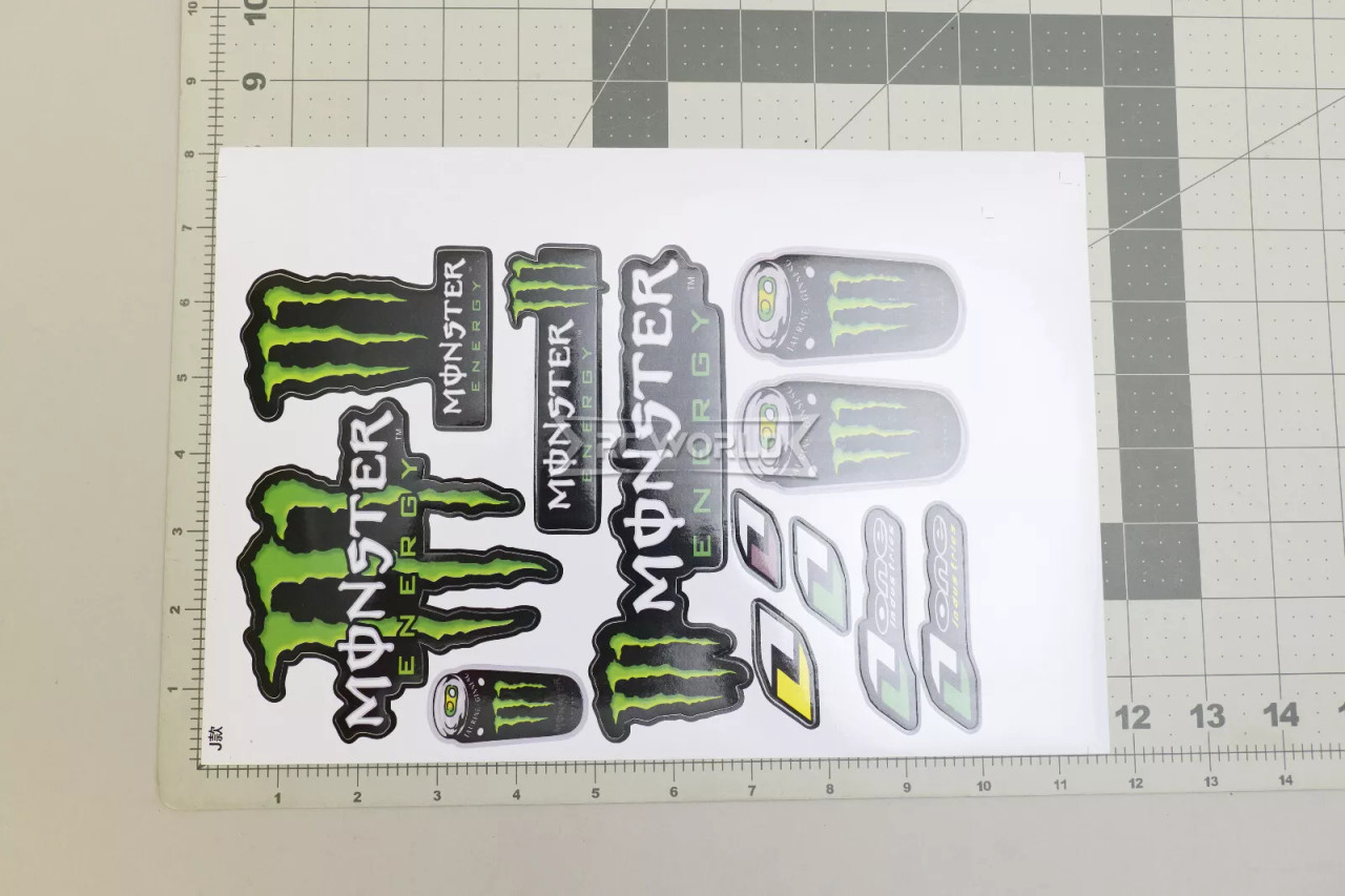 monster energy logo stencil