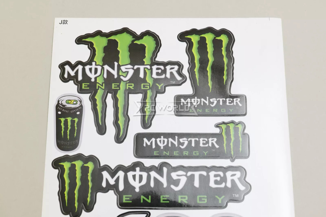monster energy logo stencil