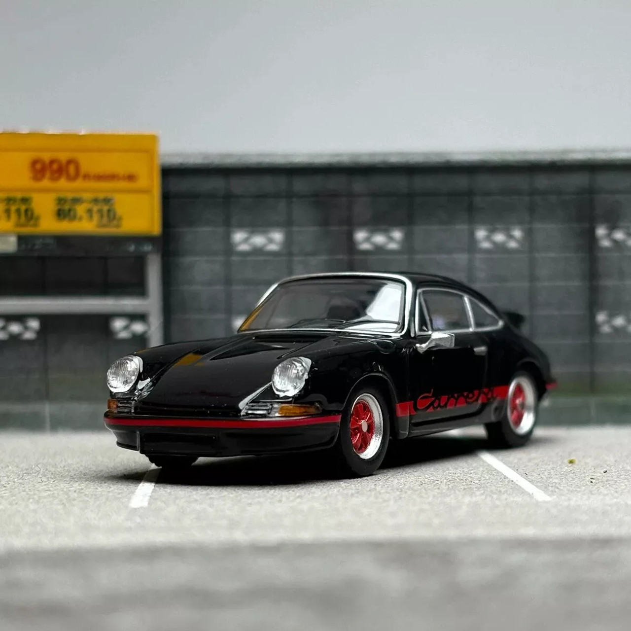 Mini GT 1/64 Die Cast PORSCHE 911 Carrera RS 2.7 Model Car