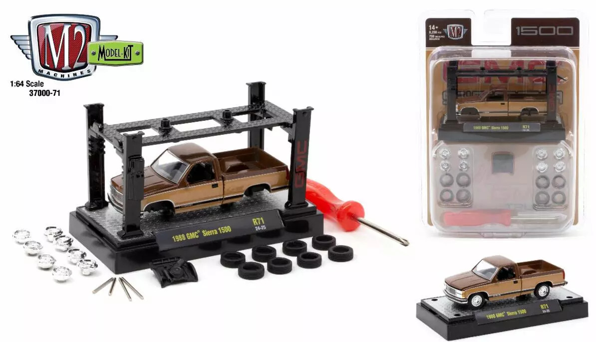 1/64 M2 Machines 1959 VW Double Cab Pick Up Truck -BLUE-