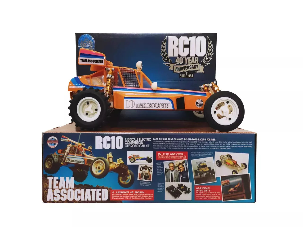 Team Associated RC10 1/10 RC BUGGY 40th Anniversary -KIT- #30625