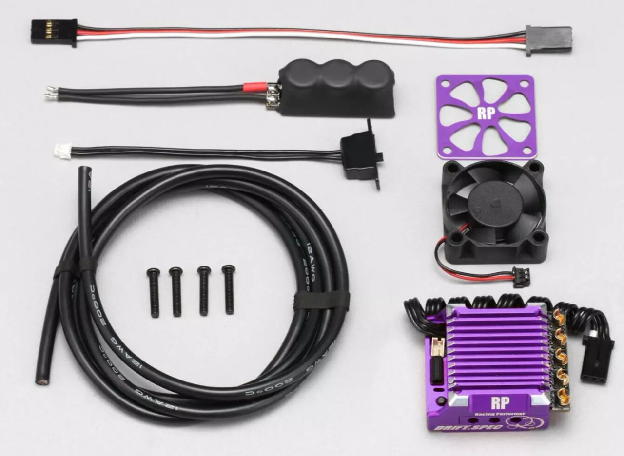 Yokomo DRIFT Brushless ESC BL-RPX2 Competition Pro W/ FAN -PURPLE-