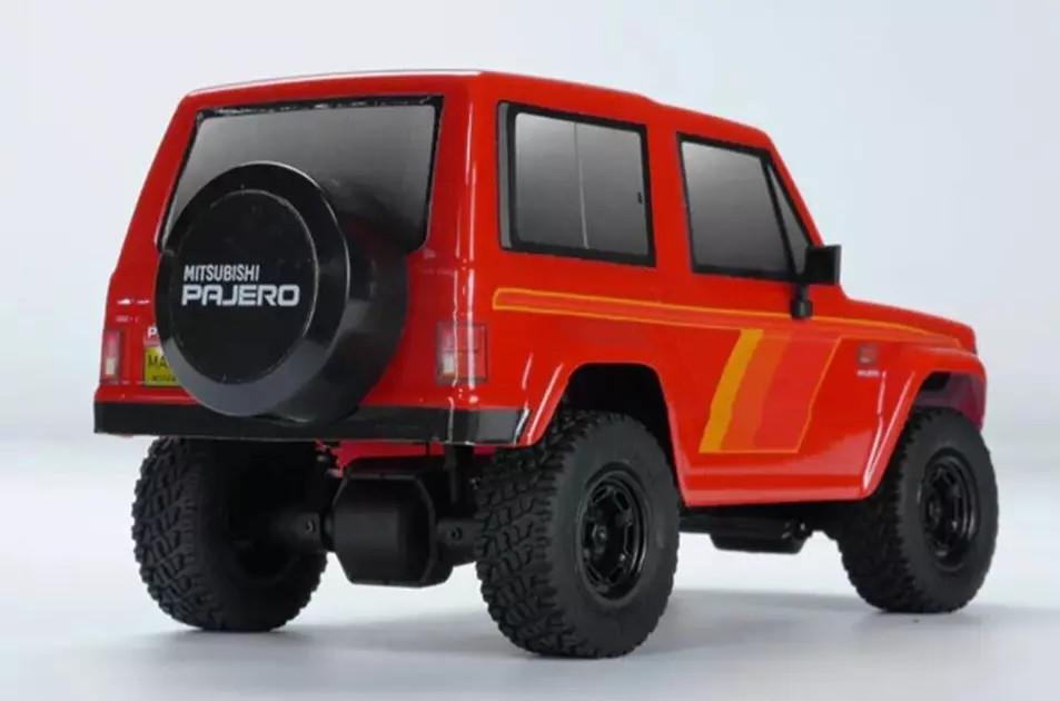 RC 1/24 MITSUBISHI PAJERO AWD Truck MSA-1E 2.0 4X4 *RTR* -RED-
