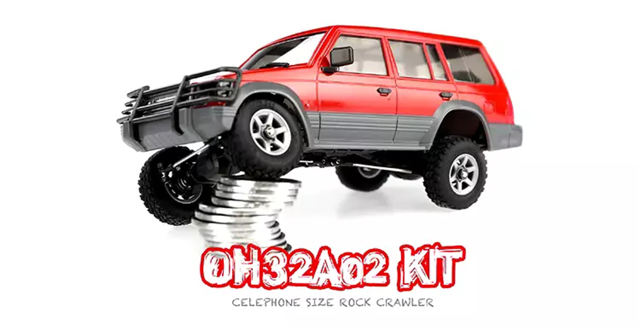 パジェロ 1/32 Orlandoo hunter OH32A02 Orlandoo Hunter OH32A02 Kit - Cell Phone Size RC Crawler