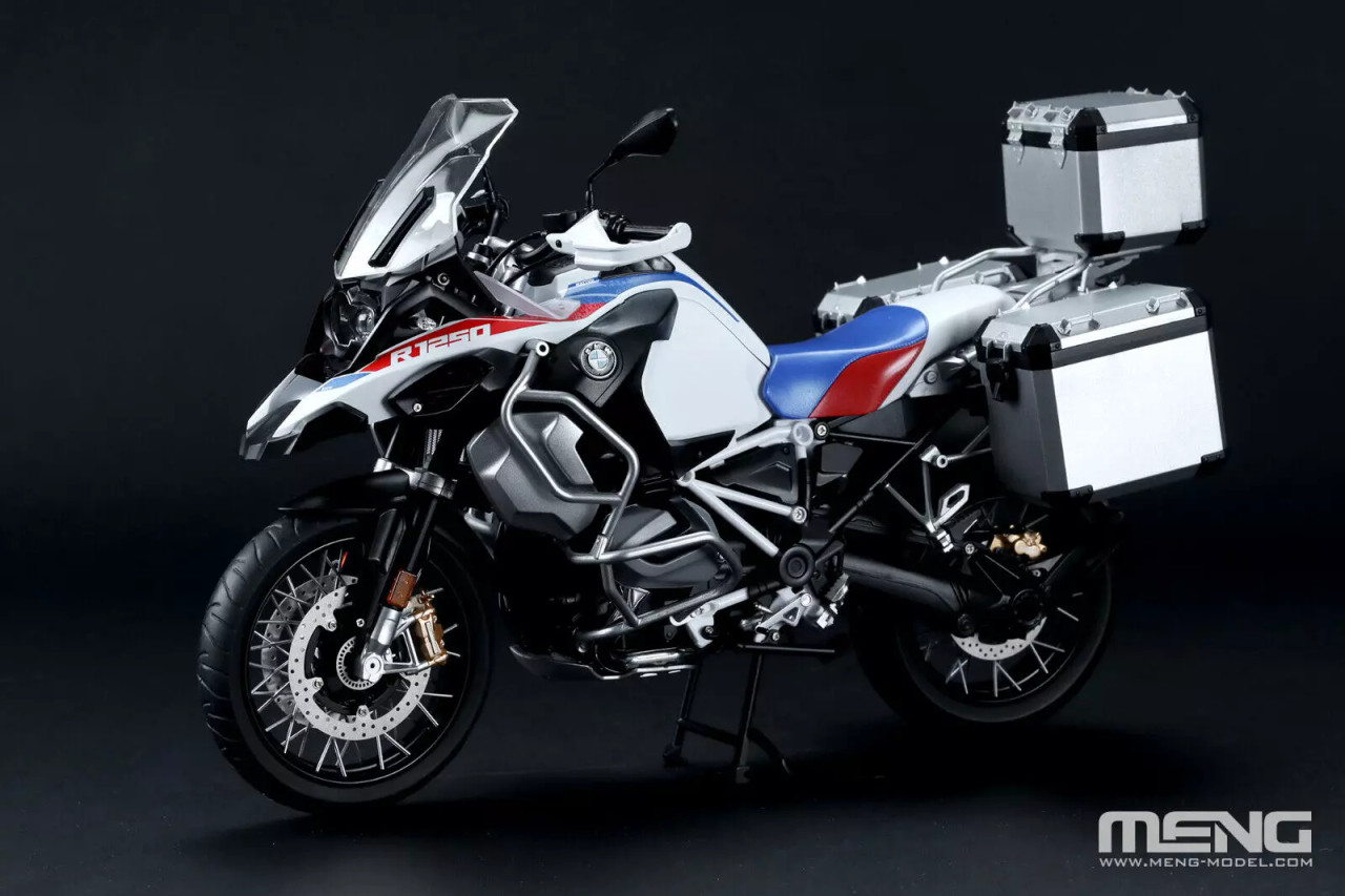 MENG MODEL 1/9 BMW R 1250 GS アドベンチャー Meng 1/9 BMW R 1250 GS ADV Motorcycle BIKE W/ LUGGAGE (PRE