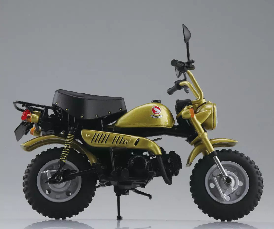 mono様 Aoshima 1/12 HONDA MONKEY Limited DIE CAST Model -GOLD-