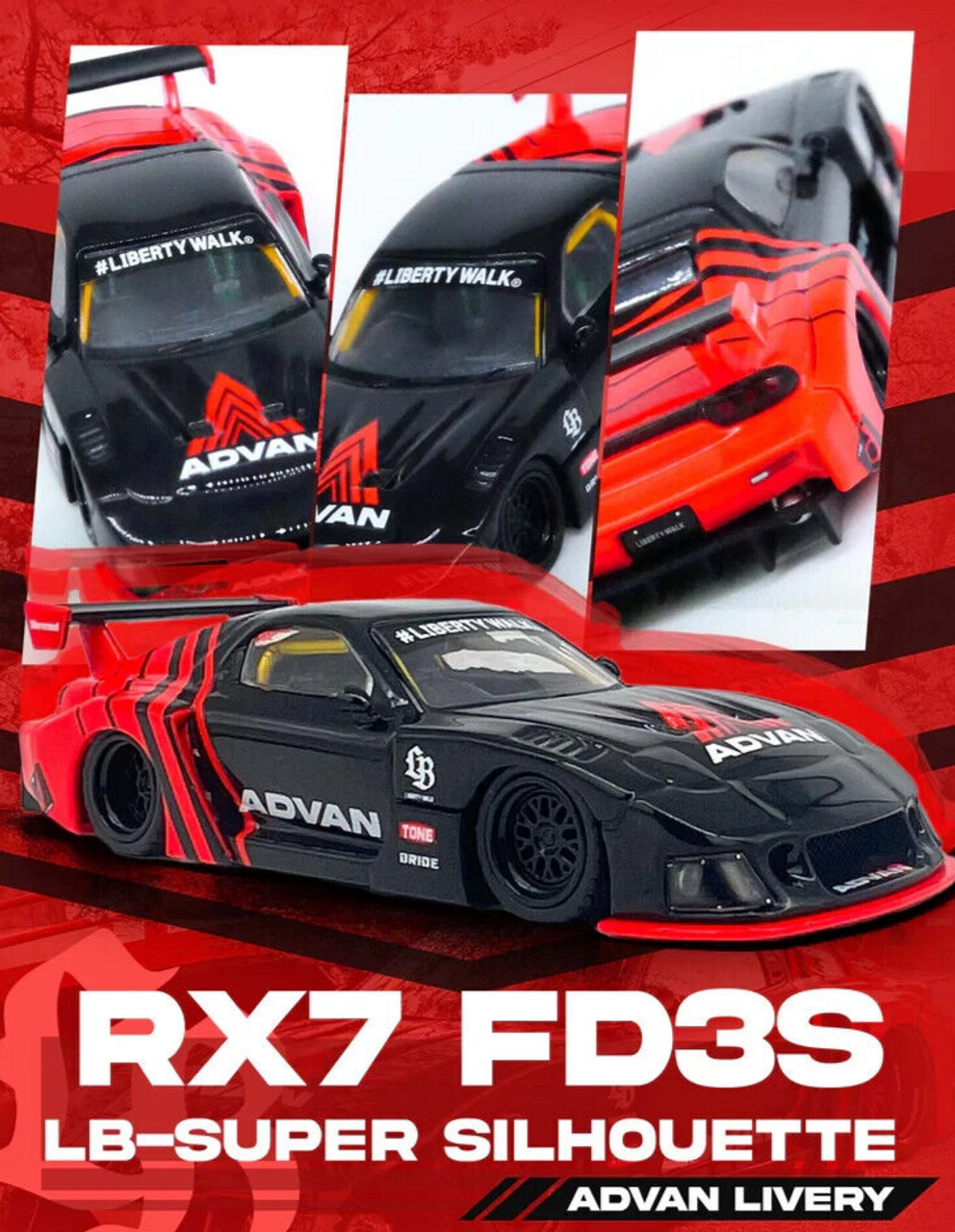 LBWK RX7 (FD3S) スーパーシルエット \