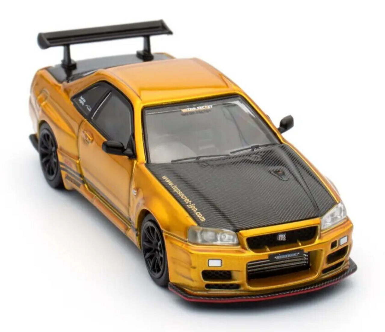 京商 1/64 日産 スカイライン GT-R BNR34 イエロー シークレット s-l1600__59004.1730764917.png?c=2