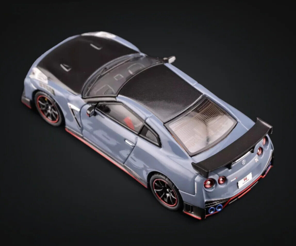 1/64 NISSAN GTR R35 Nismo Model Car -STEALTH GRAY-