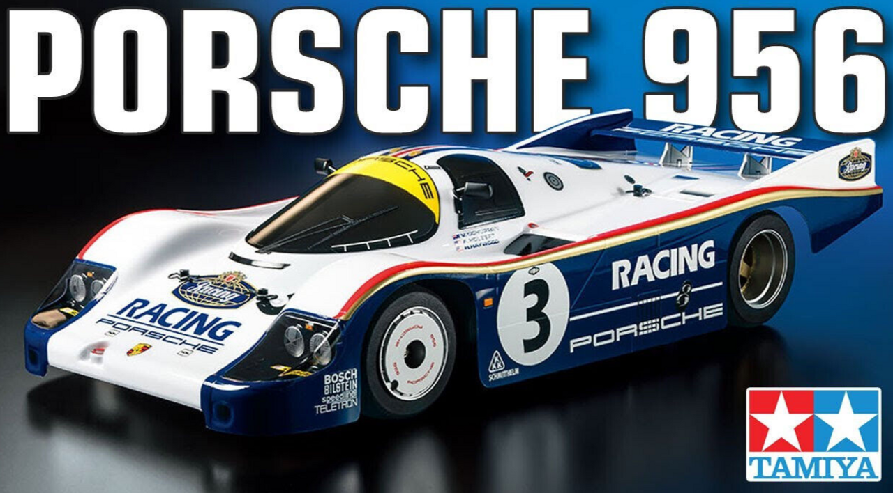 Porsche 956 1/10 ラジコンカーボディセット Porsche 956 1/10 ラジコンカーボディセット 1/10 R/C PORSCHE