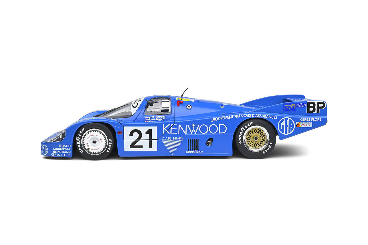 Solido 1/18 1983 PORSCHE 956 LH 24H LE MANS -ANDRETTI- Model Car