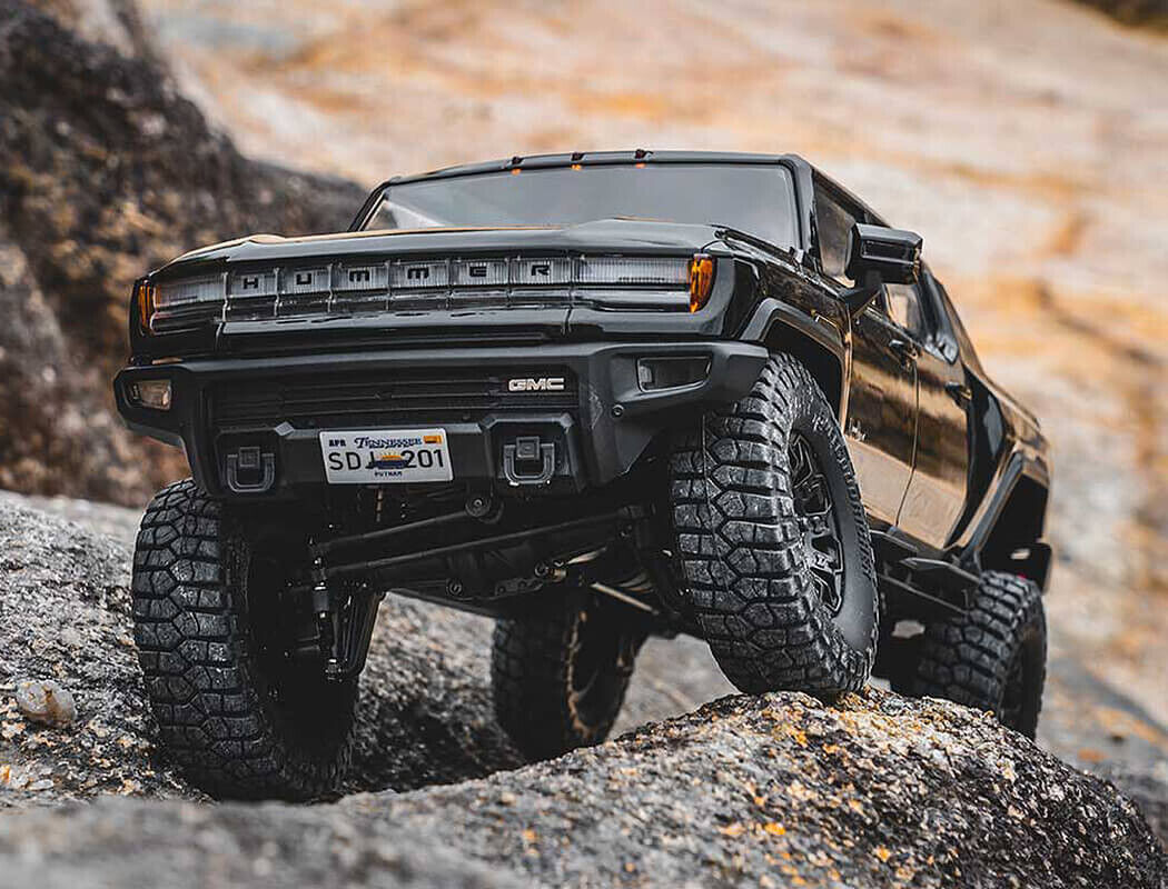 FMS 1/18 HUMMER EV RCクローラー RC 1/18 Truck HUMMER EV 4WD *RTR* -WHITE-