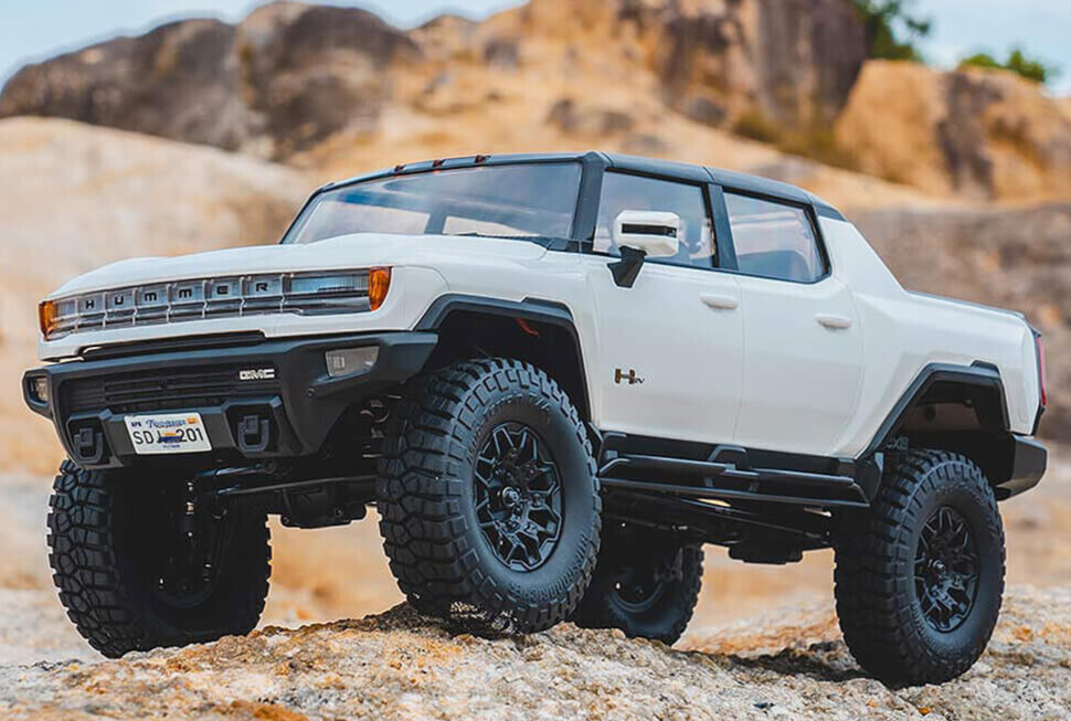 RC 1/18 Truck HUMMER EV 4WD *RTR* -WHITE-