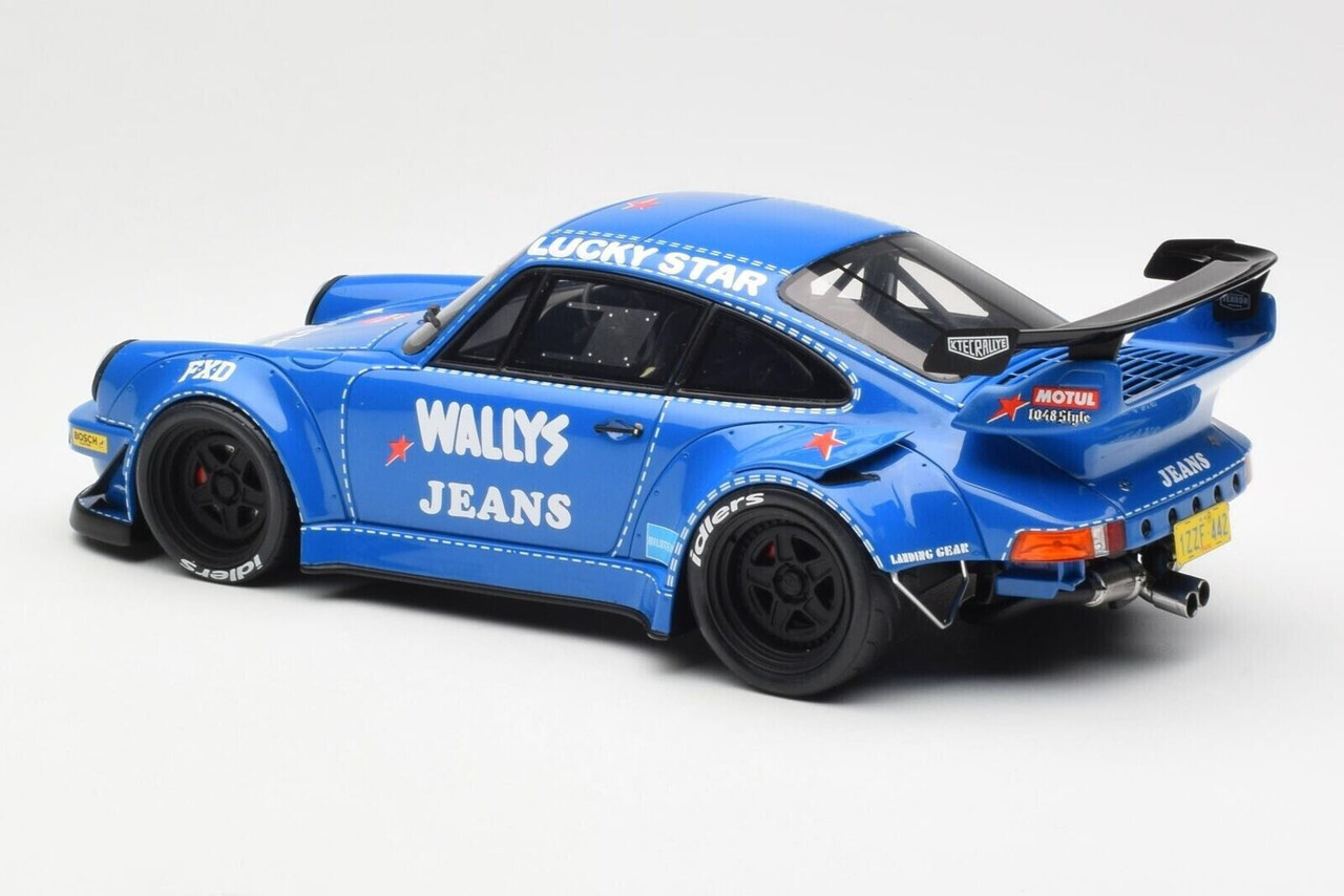 1/18 PORSCHE 930 TURBO RWB Osho Arrow Model Car -BLUE-