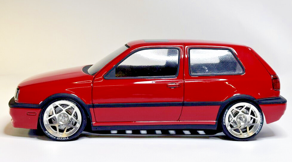 1/10 Body Shell VW GOLF MK3 Rabbit Body 200mm *Clear*
