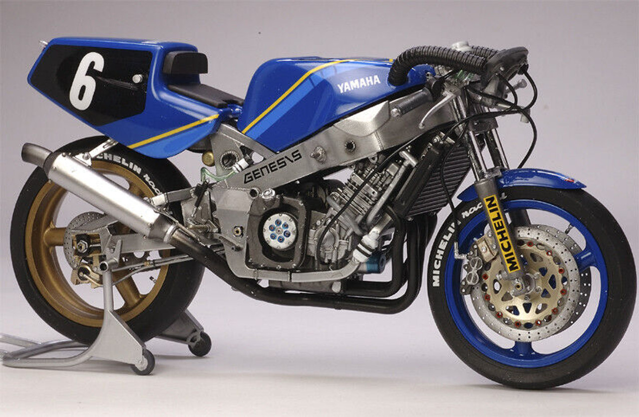 ヤマハ　バイクコレクションFZR750 TECH21（ブルー） ヤマハ バイクコレクションFZR750 TECH21（ブルー） - メルカリ