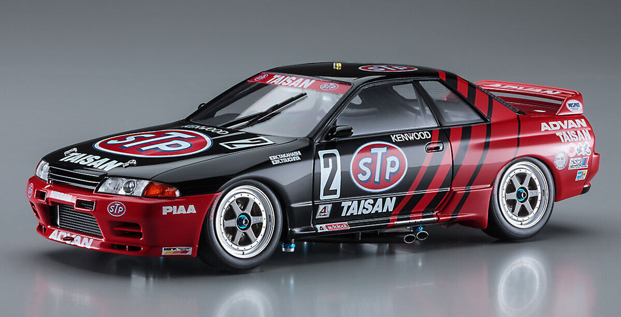 ハセガワ1/24 STP TAISAN GT-R［BNR32 Gr.A］完成品 Hasegawa 1/24 STP Taisan GT-R Skyline GT-R BNR32 Gr.A 1993