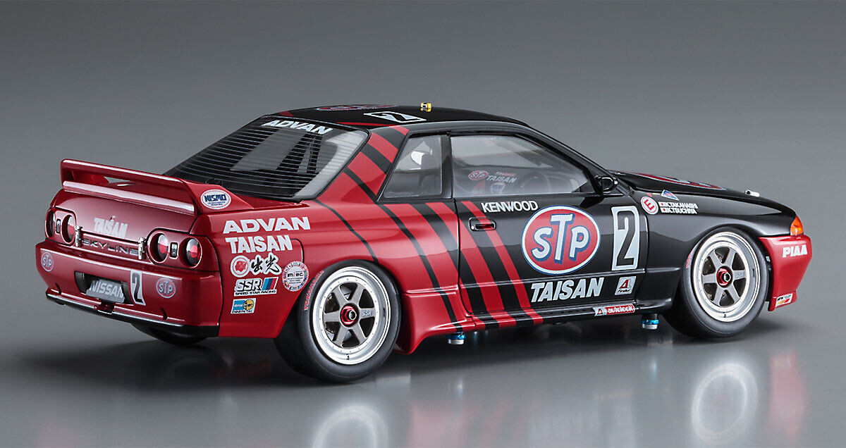 Hasegawa 1/24 STP Taisan GT-R Skyline GT-R BNR32 Gr.A 1993 JTC Plastic