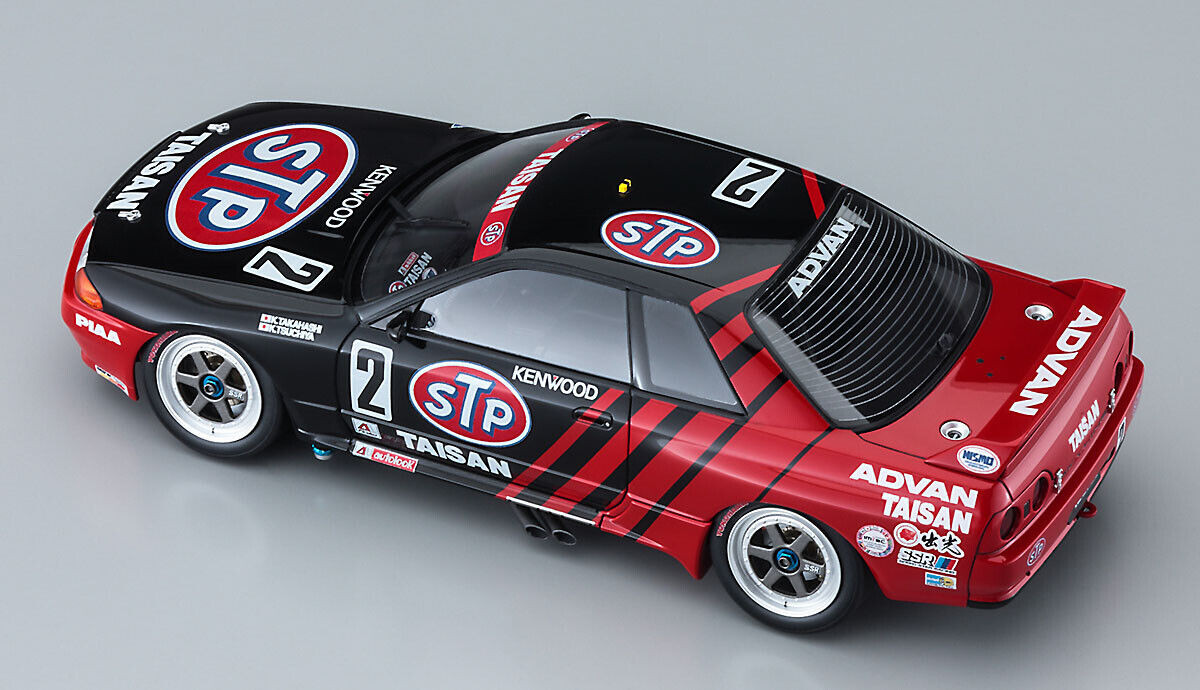 Hasegawa 1/24 STP Taisan GT-R Skyline GT-R BNR32 Gr.A 1993 JTC Plastic