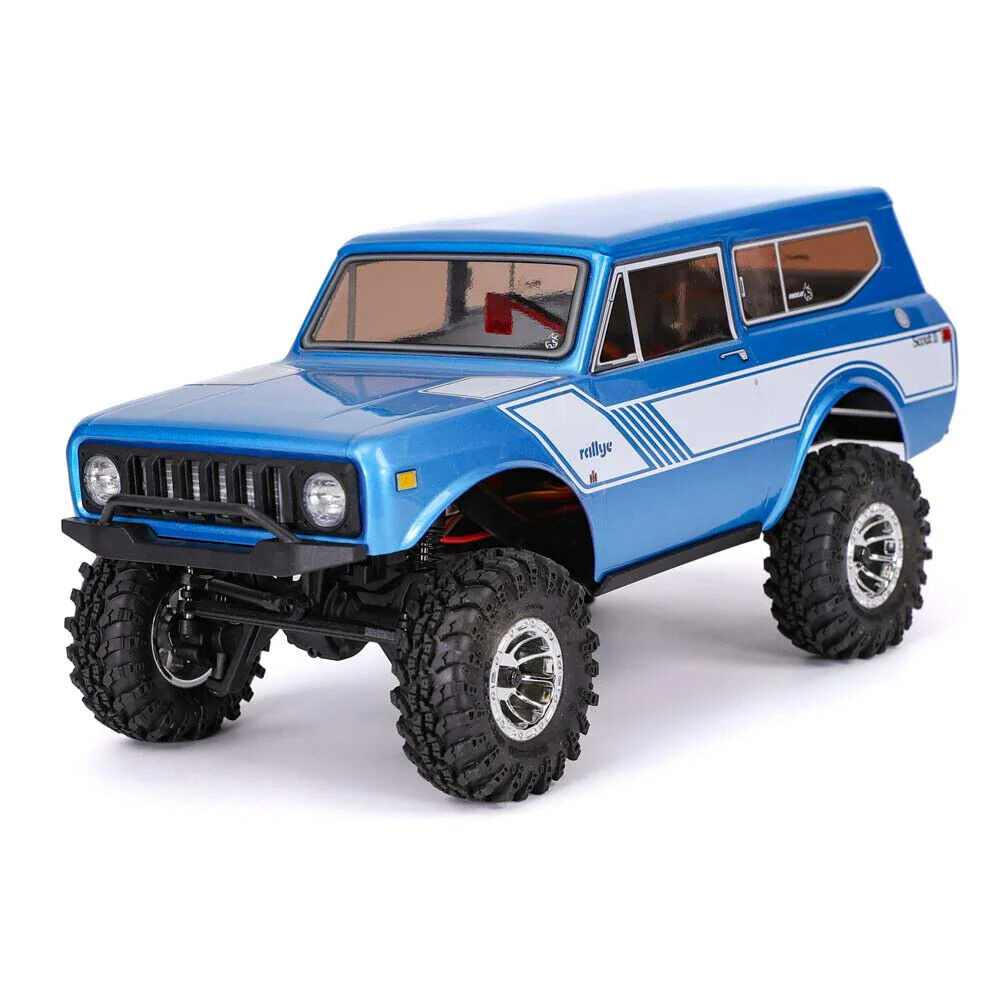 RC 1/18 Ascent-18 SCOUT II 4WD Rock Crawler -RTR- *BLUE*
