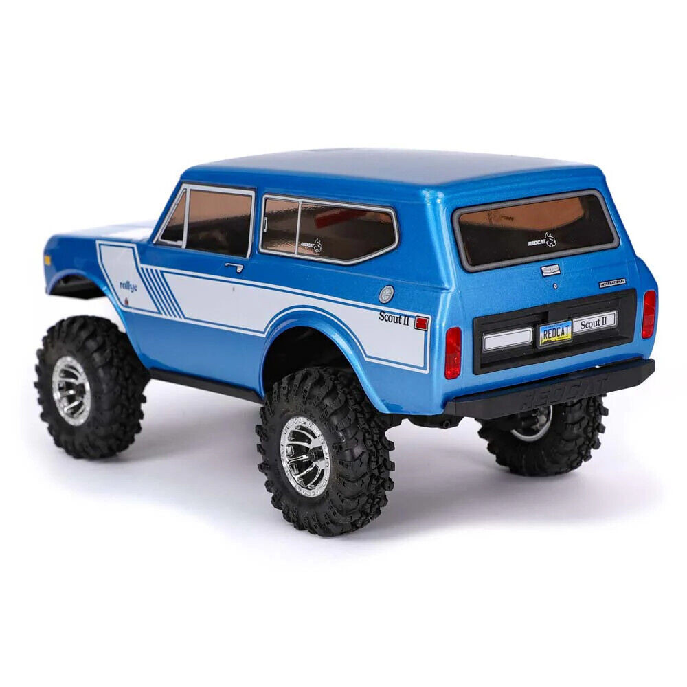 RC 1/18 Ascent-18 SCOUT II 4WD Rock Crawler -RTR- *BLUE*