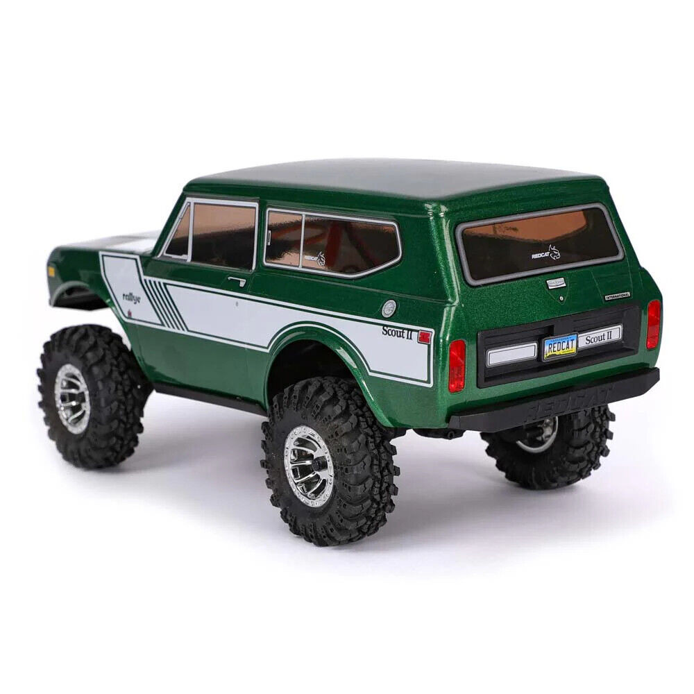 RC 1/18 Ascent-18 SCOUT II 4WD Rock Crawler -RTR- *GREEN*