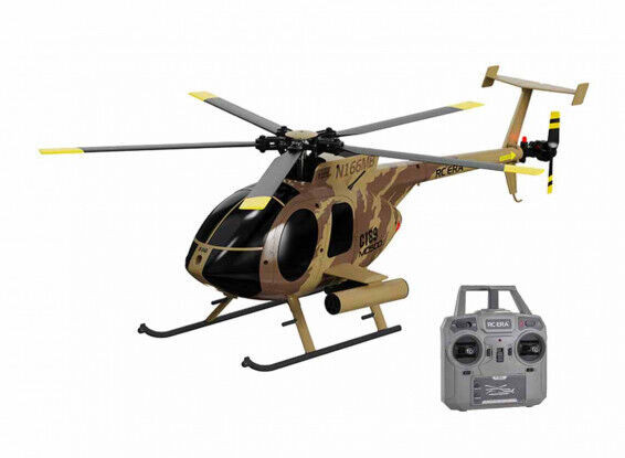 RC HELICOPTER 5 Blade HUGHES MD500 W/ Gyro 6CH 2.4ghz-RTF-*CAMO*