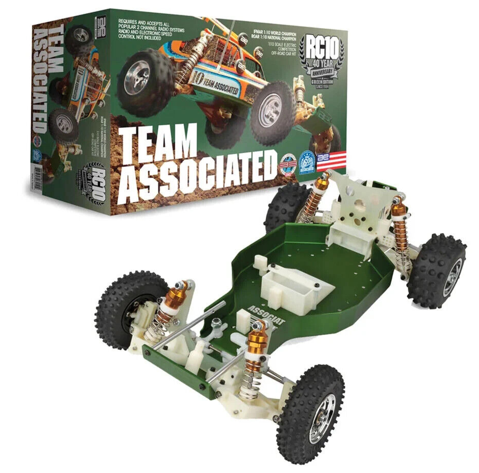 Team Associated RC10 1/10 RC BUGGY 40th Anniversary Limited GREEN