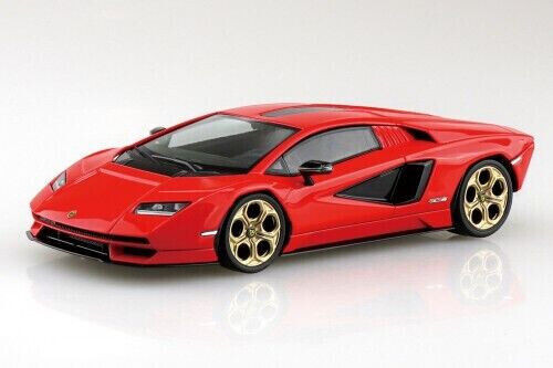 Aoshima 1/32 LAMBORGHINI COUNTACH LPi 800 Plastic Model Kit *RED*