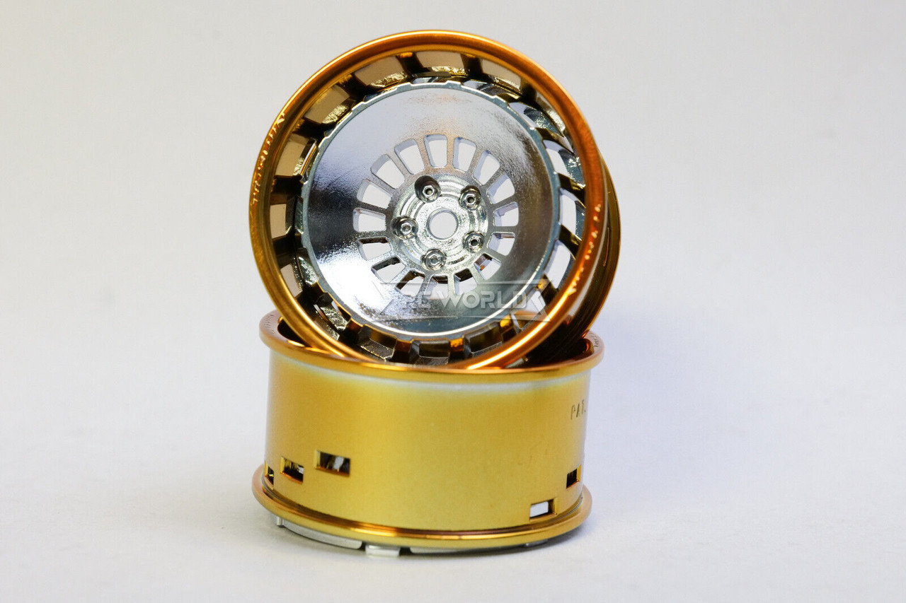 Tetsujin RC Wheels LIPS Adjustable Offset 3/6/9mm -GOLD CHROME 02