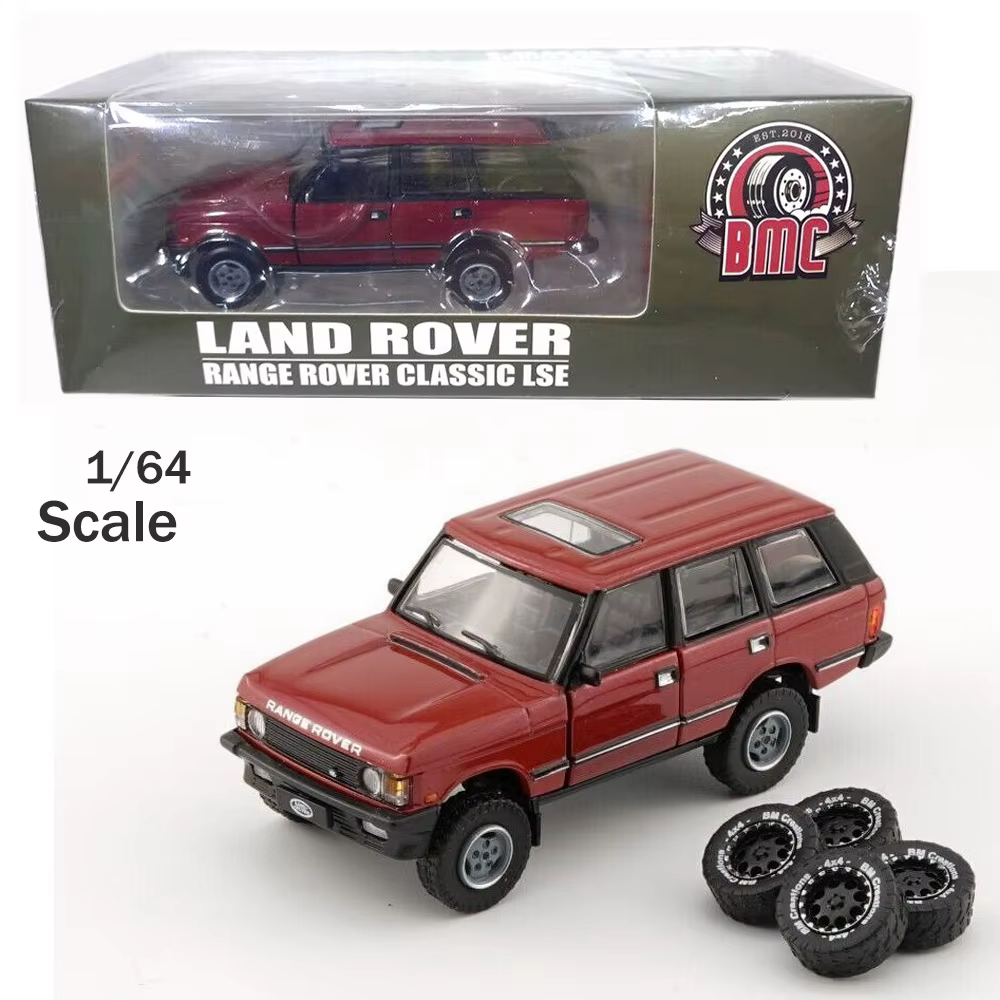 1/64 Die Cast 1992 LAND ROVER RANGE ROVER (LHD) Model Car -BRITISH