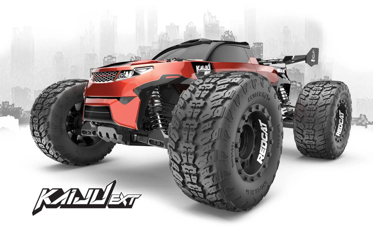 Redcat 1/8 Brushless KAIJU EXT 6s Monster Truck 4X4 -RTR- *RED*