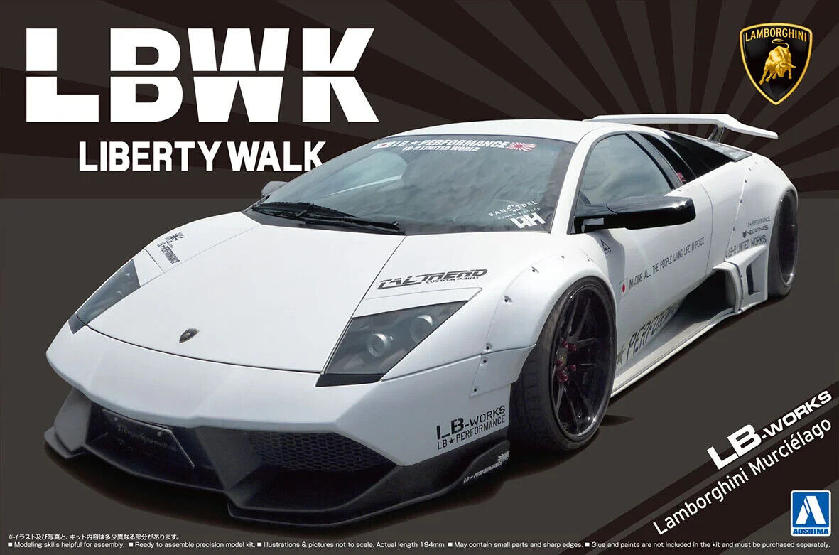 Aoshima 1/24 Lamborghini Murcielago LB Works Limited 20 Ver.2