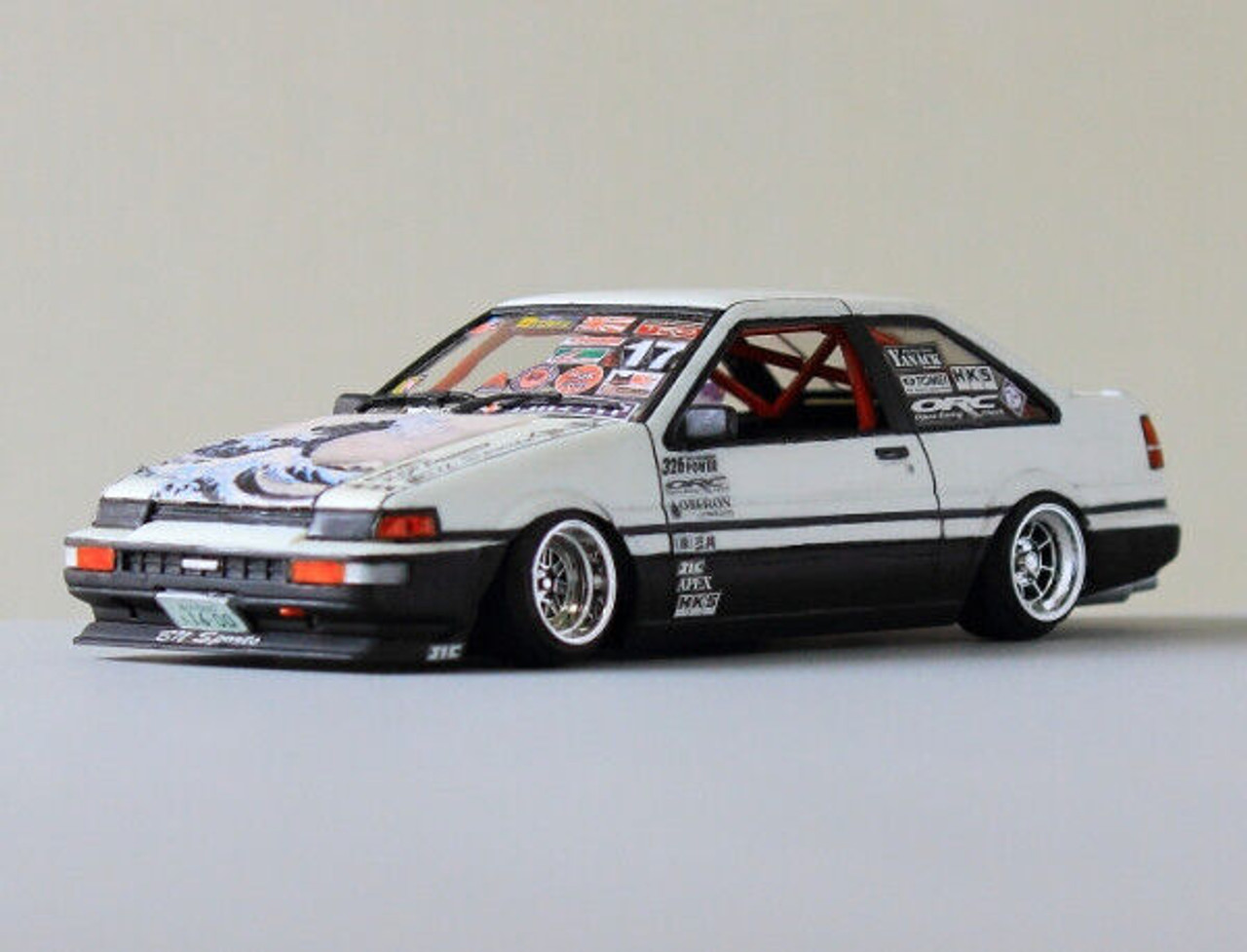 Fujimi 1/24 Initial D, AE86 Trueno '83, Takumi Fujiwara