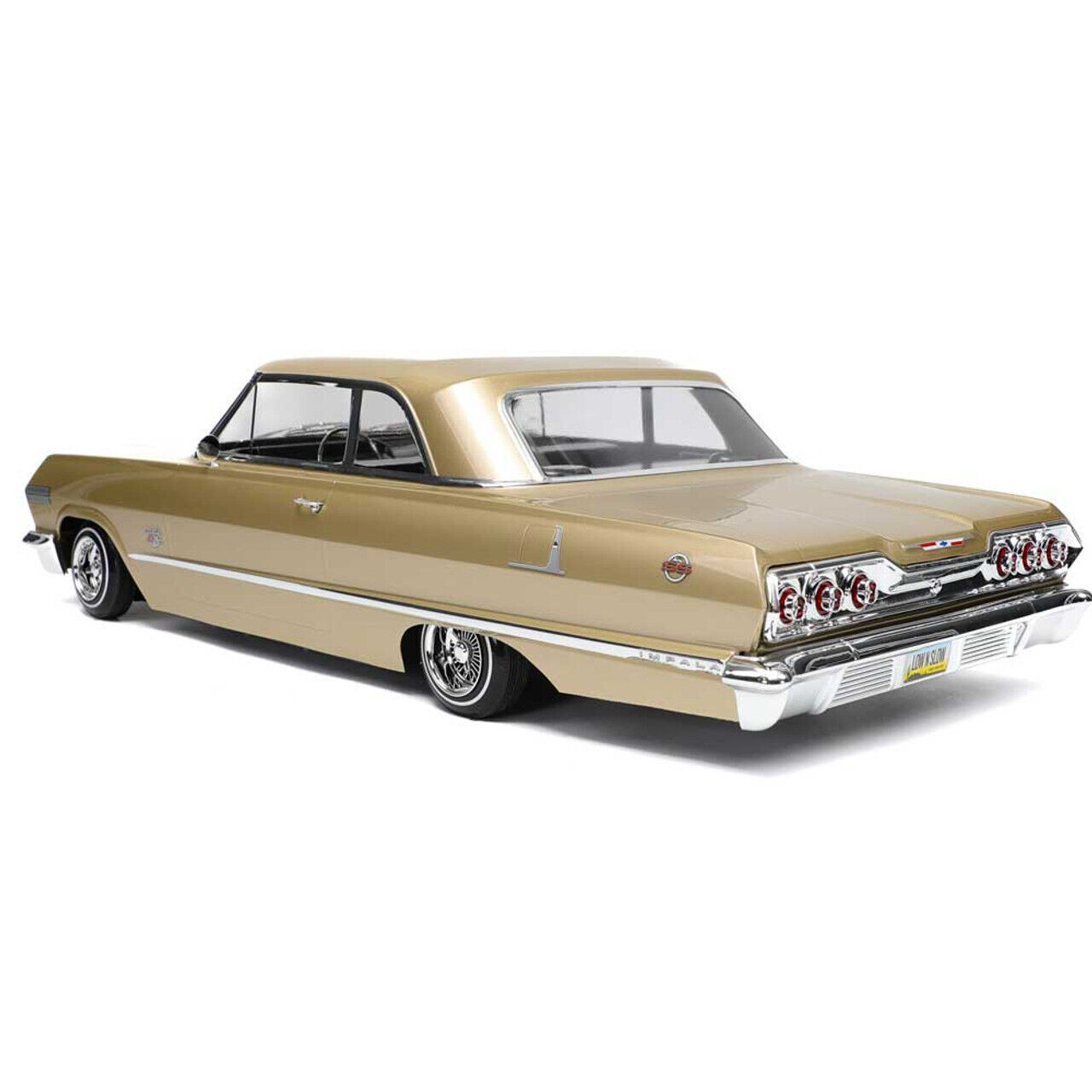 RC 1/10 Car BODY Shell 1963 Chevy IMPALA Low Rider *FINISHED* -RED-