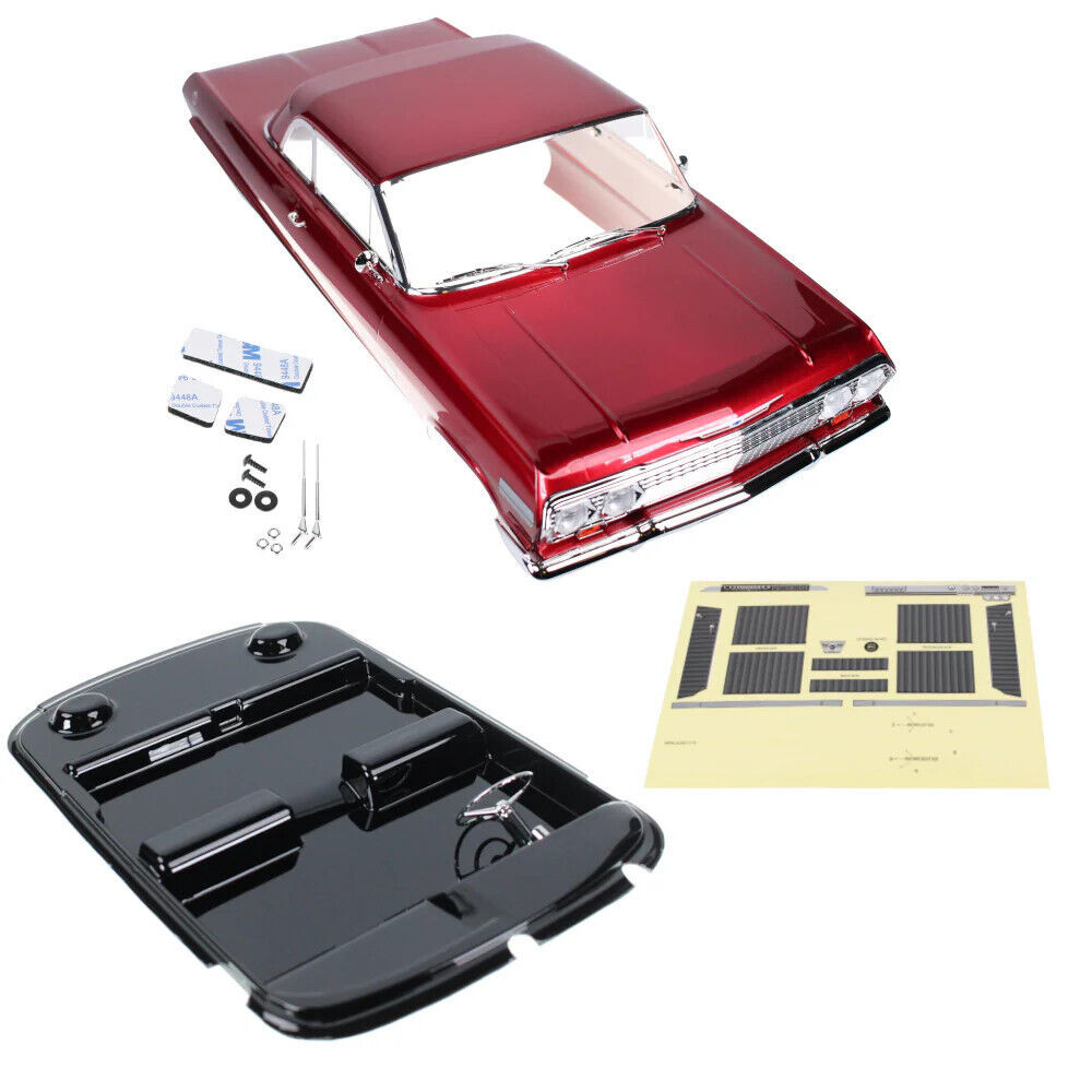 RC 1/10 Car BODY Shell 1963 Chevy IMPALA Low Rider *FINISHED