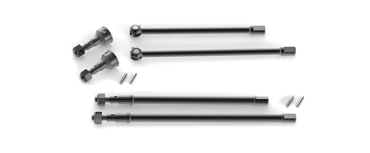 RedCat AXLES XR247 Heavy Duty FRONT + REAR AXLE 247mm -Assembled