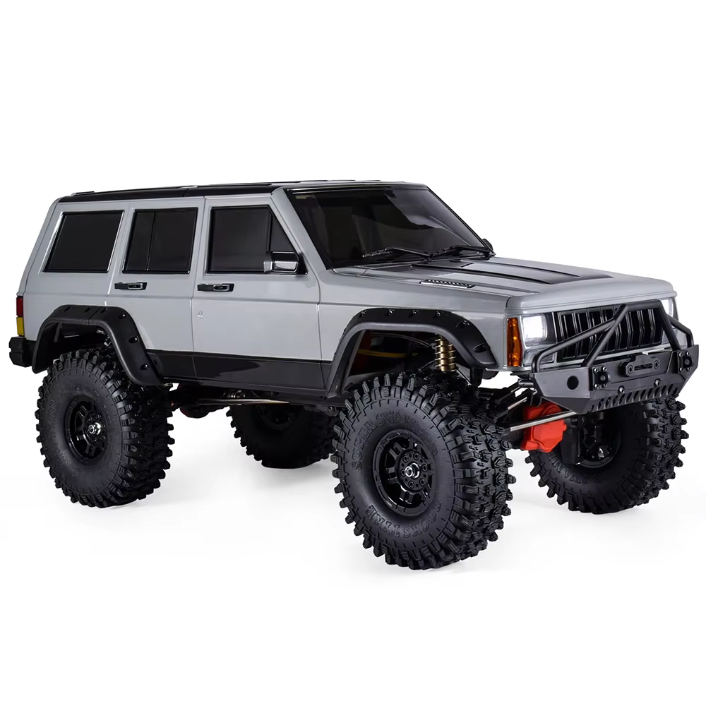 【MASU】JEEP Military 1/10 RTR ジープ グレー RC 1/10 JEEP CHEROKEE 4X4 Truck *RTR* GRAY-S