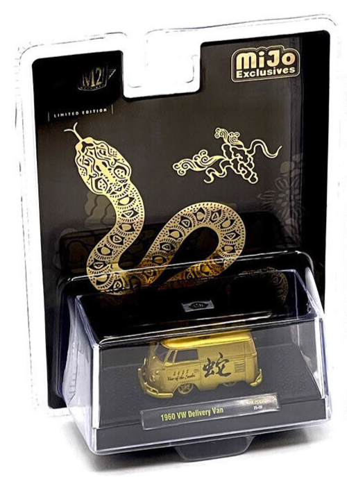 M2 1/64 VW Volkswagen 1960 DELIVERY VAN 2025 CNNY Snake -BLACK-