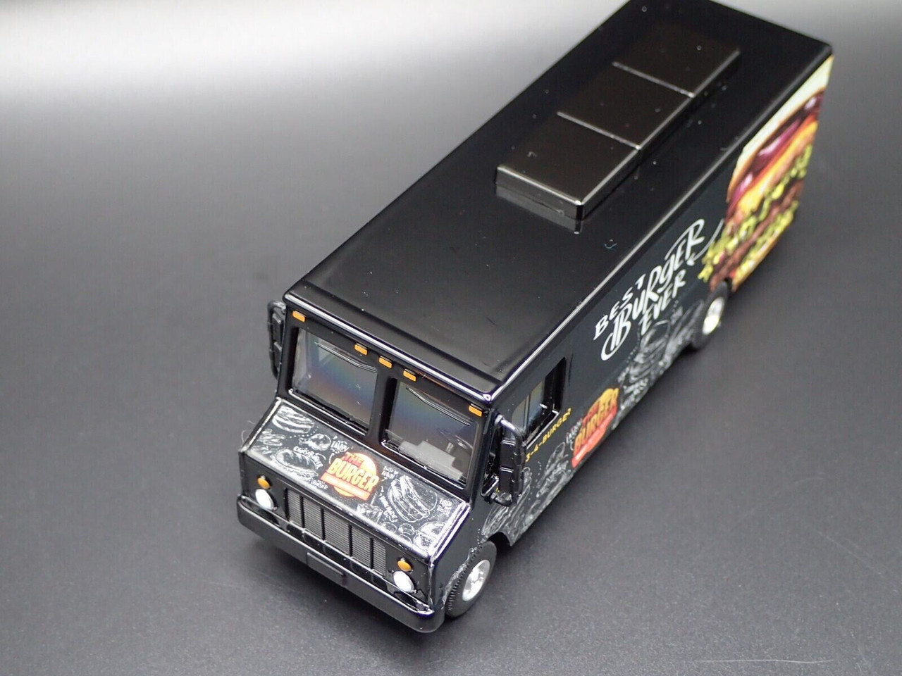 American Diorama 1/64 THE BURGER FOOD TRUCK Die Cast Vehicle