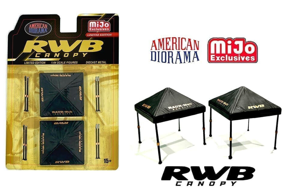 American Diorama 1/64 RWB CANOPY Set