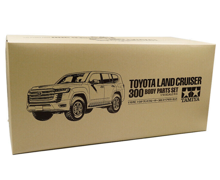 Tamiya 1/10 Body Shell TOYOTA LAND CRUISER 300 *Clear* #51691