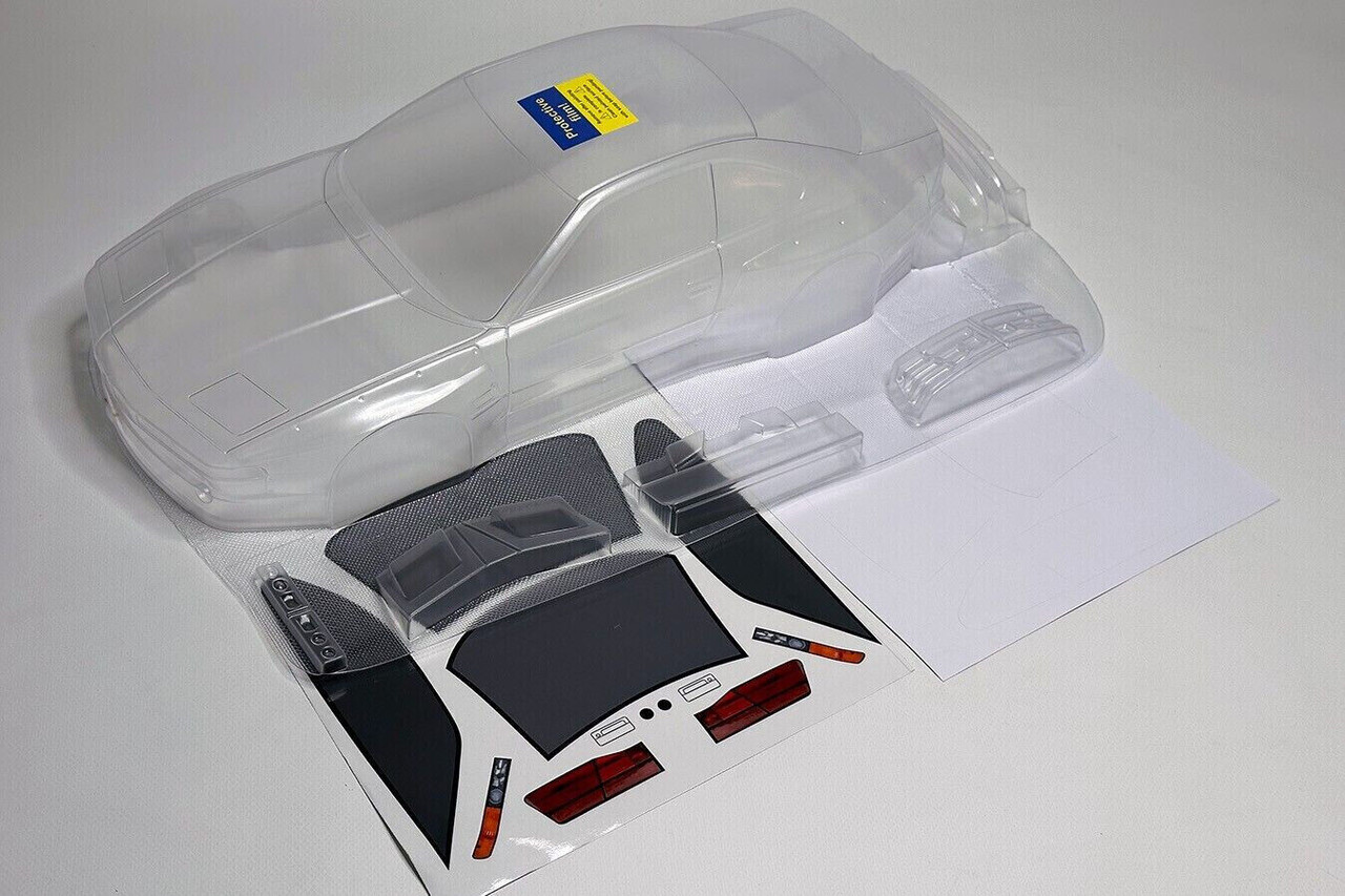 MARCH 782B BMW ボディパーツセット 1/10 1/10 BODY Shell BMW 850I Body 200mm *Clear* + OPTIONAL PARTS