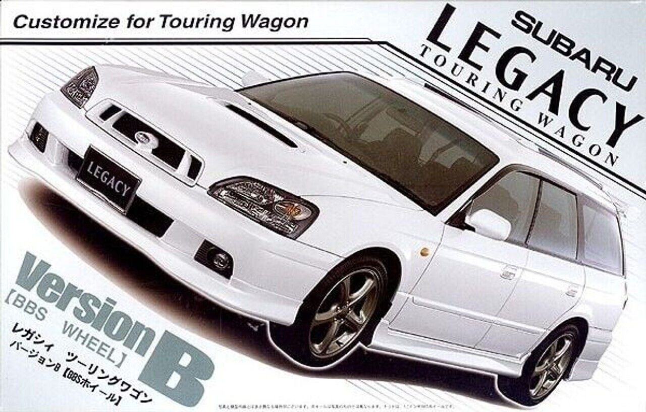 ミニカー Subaru legacy touring wagon GT 1989 Subaru Legacy Touring Wagon GT-B Orange BM Creations 1:64 Scale