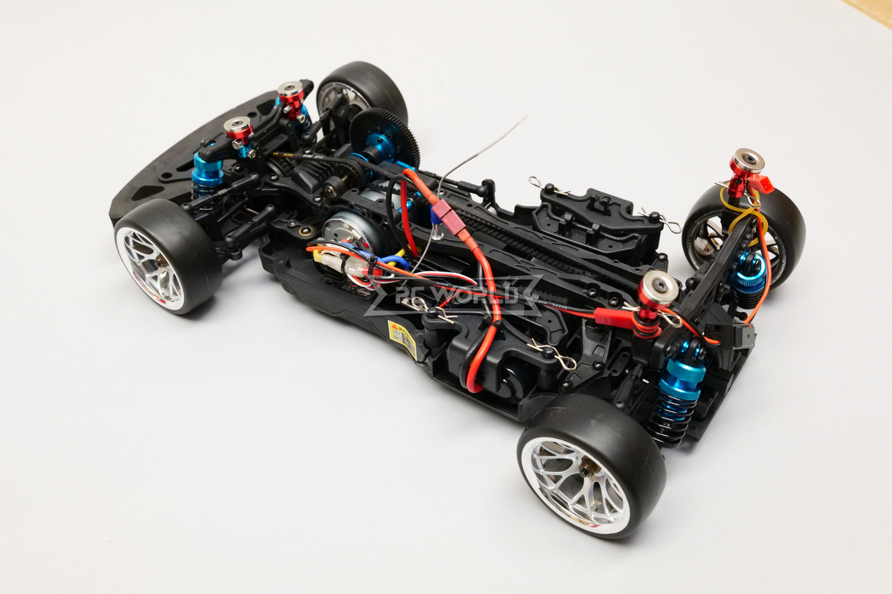 RC 1/10 NISSAN 300ZX Turbo AWD DRIFT RTR W/ LEDS -RED-