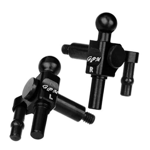 GPM Kyosho RC 1/28 Mini Z PARTS - METAL KNUCKLE ARMS (FOR MR-04