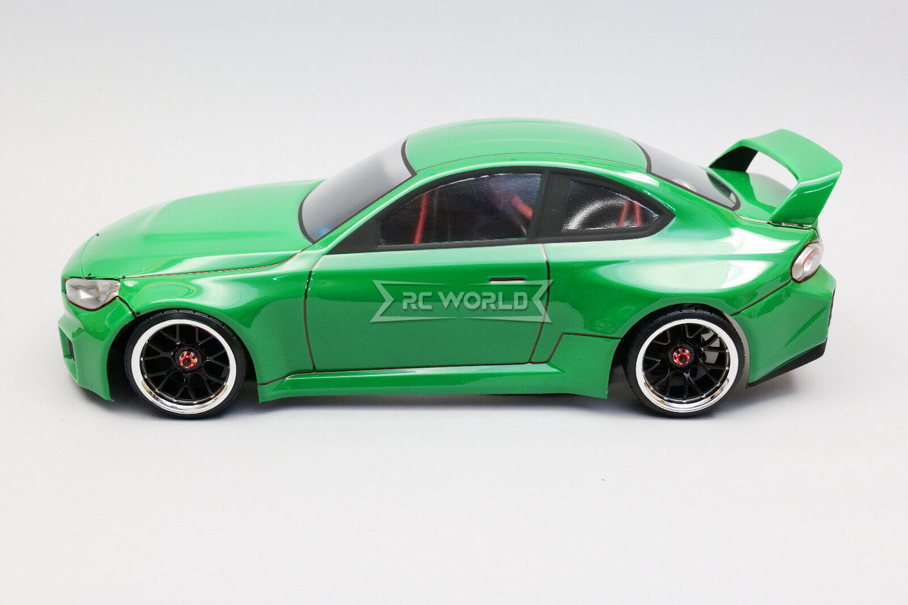 RC 1/10 BMW M2 G87 Brushless AWD Drift Car w/ LED -RTR- *GREEN*