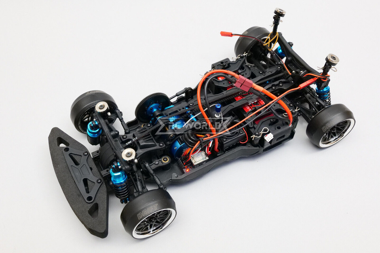 RC 1/10 MITSUBISHI EVO X Voltex Brushless AWD Drift Car w/ LED